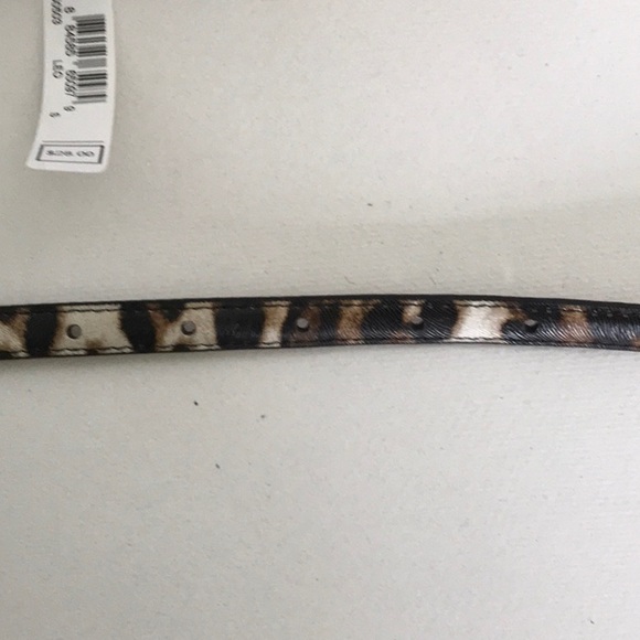 Jessica Simpson Leopard Bow and Rivet belt - Picture 5 of 7